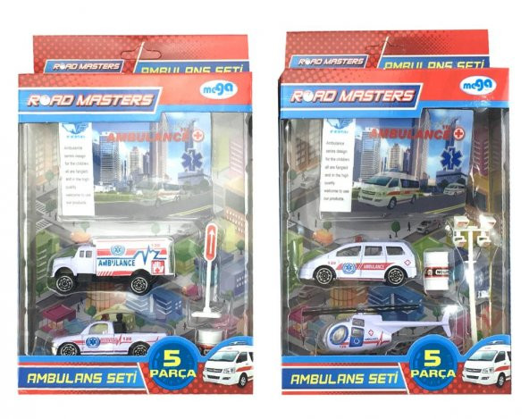 Kamyonlu Ambulans Seti JP9102