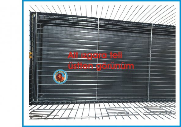 Çifthane Kafes Galveniz kaplı Ortadan Bölmeli - 2