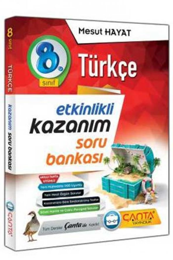 Çanta 8.Sınıf Türkçe Etkinlikli Soru Bankası