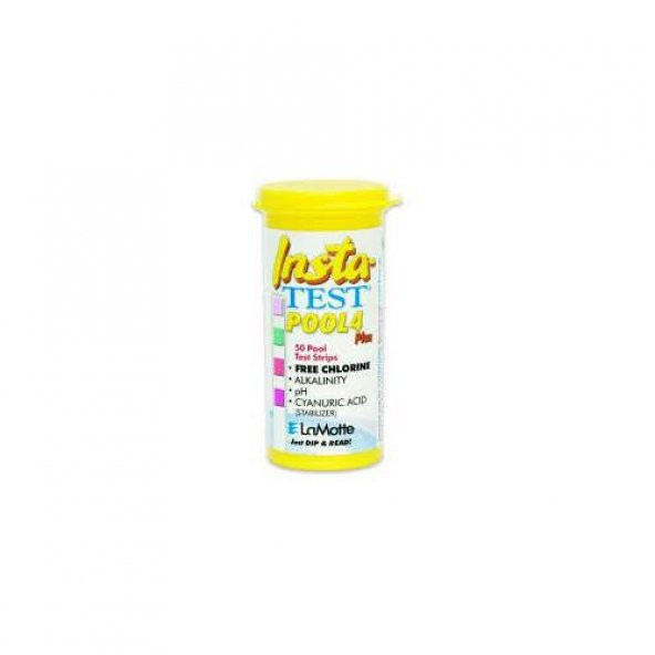 Lamotte İnsta Test 4 Plus Havuz Kimyasal Spa Ölçüm Test Kiti