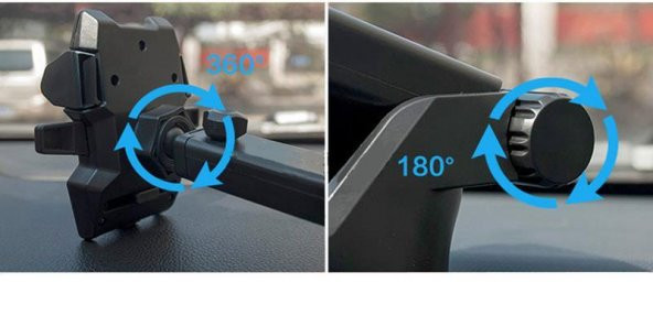 Araç Içi Telefon Tutucu Akrobat Tutacağı Ultra 360 Ayarlanabilir - 5