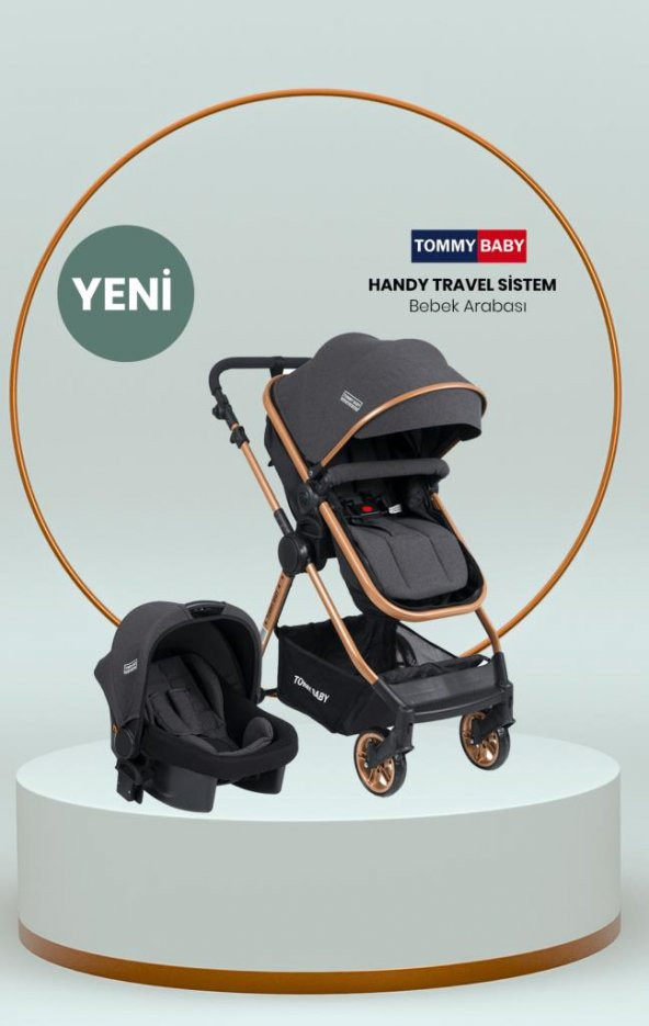 Tommybaby HandyTravel (Seyahat) Sistem Bebek Arabası - 8