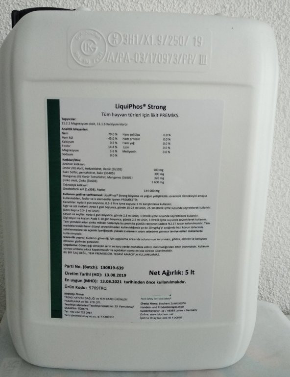 LiquiPhos Strong- Fosfor-Mineral Konsantresi-1 Litre