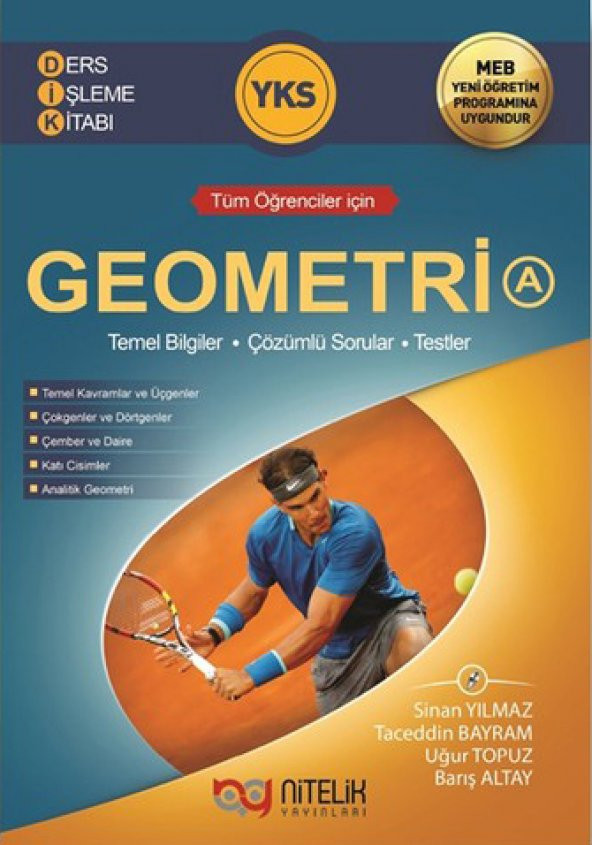 Nitelik Yks Geometri-A Ders İşleme Kitabı *Yeni*