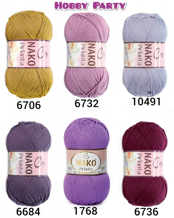 Nako Pırlanta Örgü İpi 100 gr Renk Seçenekli - 6
