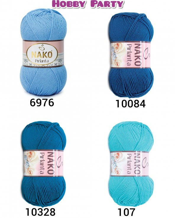 Nako Pırlanta Örgü İpi 100 gr Renk Seçenekli - 8