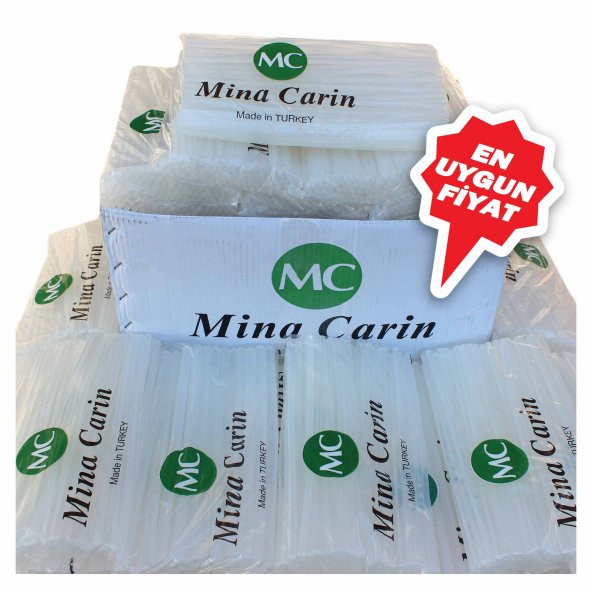 1 Kg Mum Çubuk Silikon *Kalın Veya İnce Ebat Seçenekli