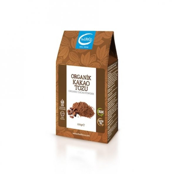 The LifeCo Organik Kakao Tozu 100 Gr - 1