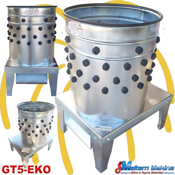 Meltem Gt5-Eko Tek Tavukluk Tüy Yolma Makinesi