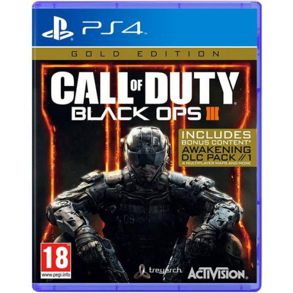 PS4 CALL OF DUTY BLACK OPS 3 GOLD