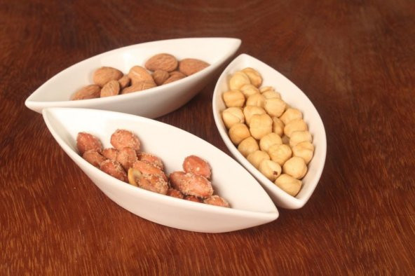 İkram Dünyası 6Lı Porselen Çukur Tabak