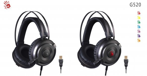 Bloody G520 7.1 Mikrofonlu Oyuncu Kulaklık - 3
