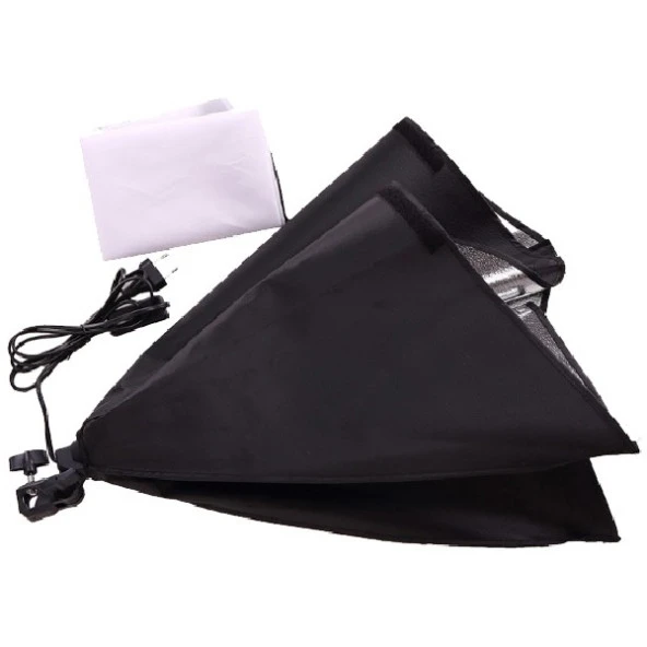 Youtube Video Softbox Sabit Işık Seti Sürekli Işık 50x70 - 2