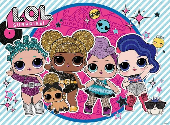 Kız Çocuk 150 Parça XXL LOL Puzzle - Ravensburger 128839