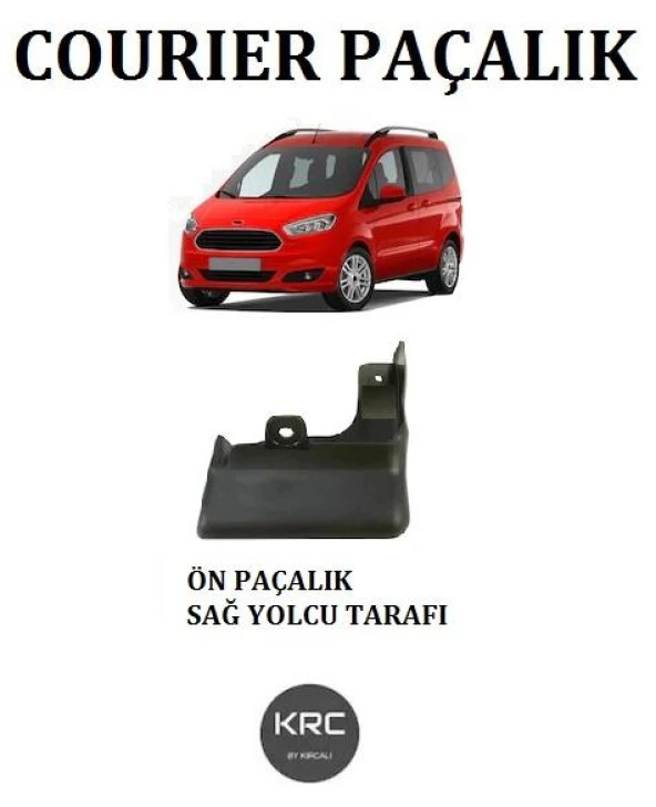 Ford Courier Paçalık Ön Sağ Yolcu Tarafı Tozluk 2013 2022