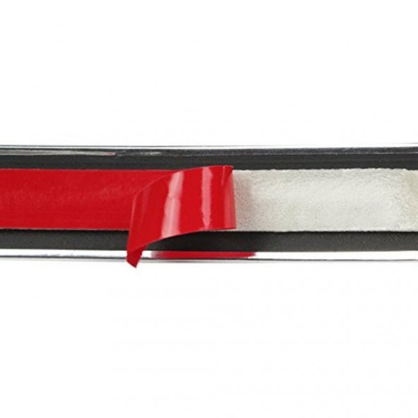 Krom Çıta Parlak Yapısmalı Serit Nikelajlı Çıta (Genişlik : 12mm) - 10