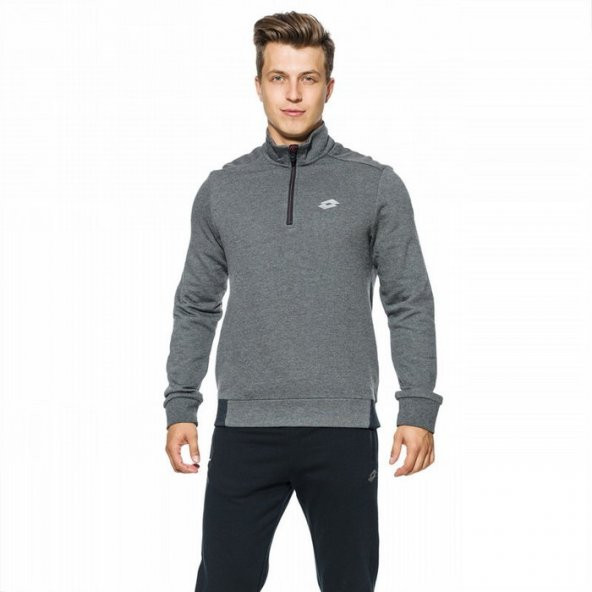 Lotto S8556 BRYAN V SWEAT HZ FL Erkek Sweatshirts