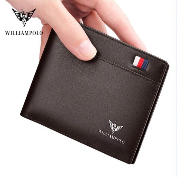 WILLIAM POLO İTALYAN DERİ-KISA ERKEK SLIM CÜZDAN-ERKEK KARTLIK - 10