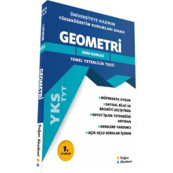 Doğan Akademi Yayınları Tyt Geometri Soru Bankası Klp