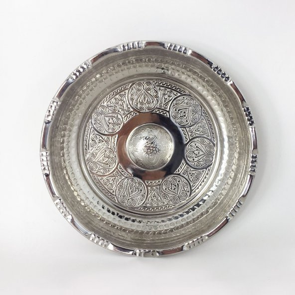 Shark Anadolu Beyaz Bakır Hamam Tası - 2