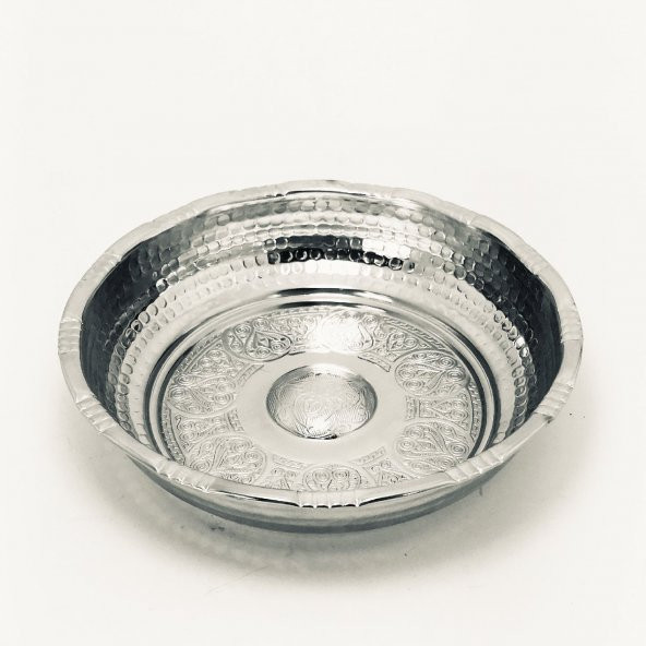 Shark Anadolu Beyaz Bakır Hamam Tası - 4