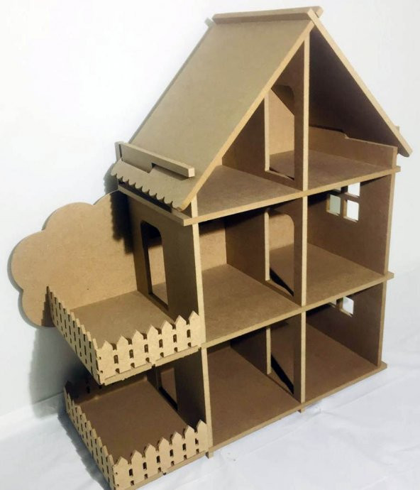 AHŞAP OYUN EVİ BARBİE EVİ