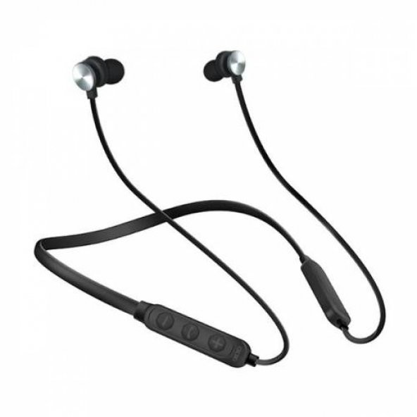 Ultra Ses Kaliteli Boyun Askılı Mıknatıslı Mikrofonlu Bluetooth Kulaklık, Meizu, Reeder, LG Uyumlu