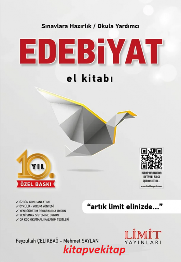 Limit Edebiyat El Kitabı / 10.YIL ÖZEL BASKI ! ! ! !