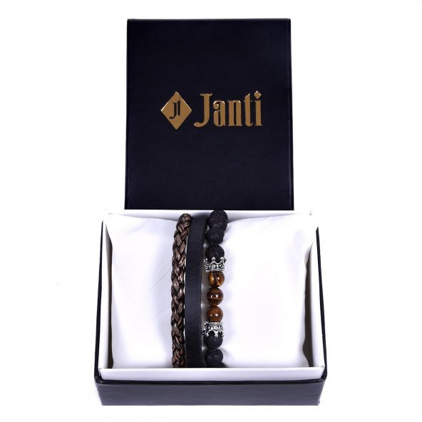 JTKB19099 JANTİ 2 Lİ KOMBİN BİLEKLİK KUTULU - 2