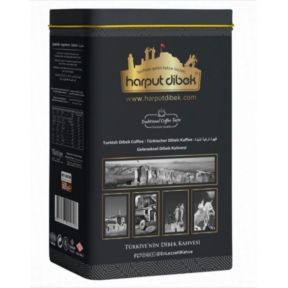 Harput Dibek 500 Gr -Teneke Kutu Dibek Kahvesi - 3
