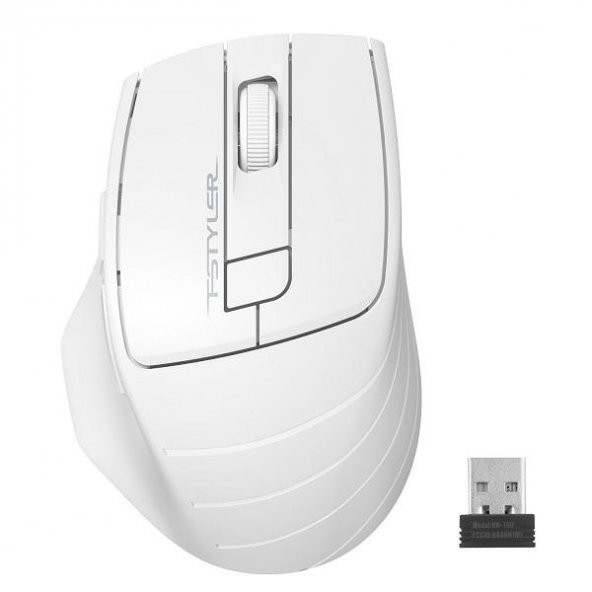 A4 TECH FG30 Beyaz Nano 2000 DPI Kablosuz Optik Mouse