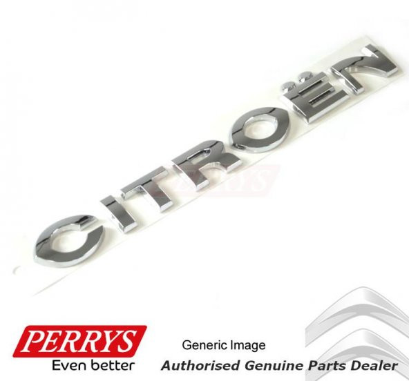 CİTROEN C5  III    CİTROEN YAZISI BAGAJ KAPUTU-  8665YS - 2