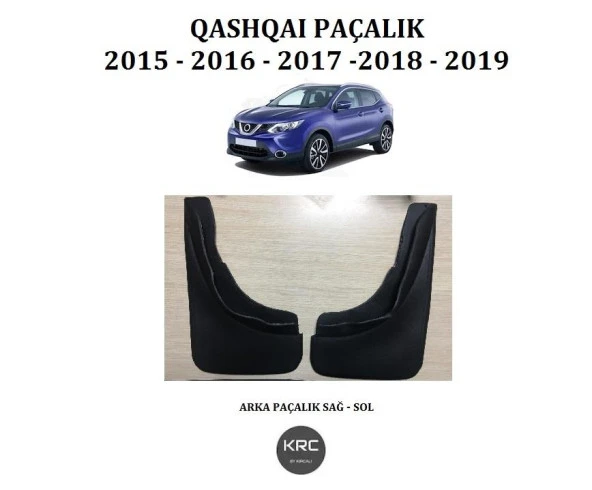 NISSAN QASHQAI ARKA PAÇALIK TOZLUK TAKIMI 2015 - 2021