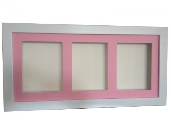 Beyaz 3 bölmeli çerçeve