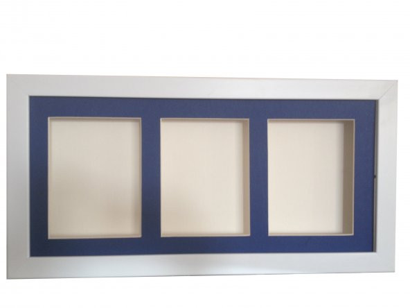 Beyaz 3 bölmeli çerçeve - 3