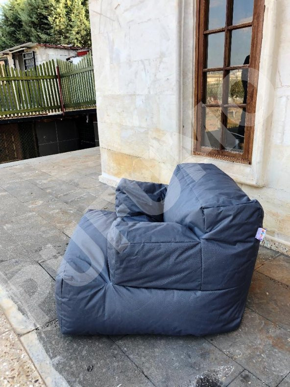 PUFUMO RELAX ARMUT KOLTUK GRİ - 3