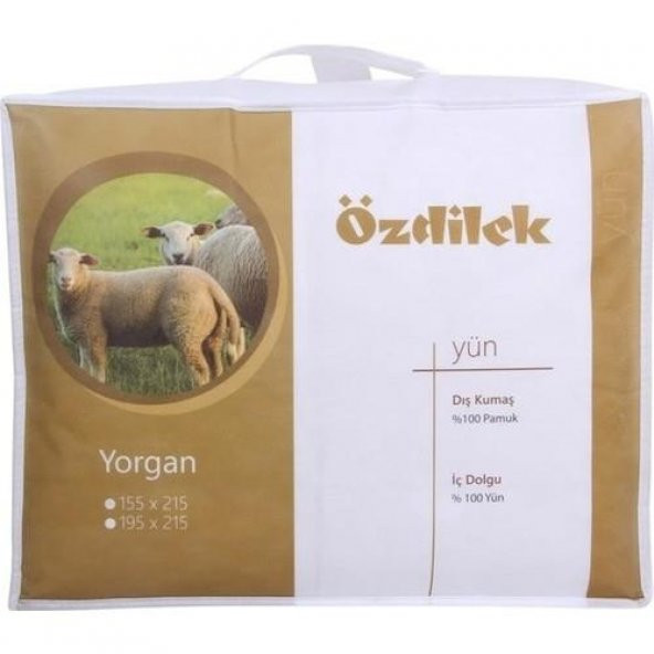 Özdilek Tek Kişilik Yün Yorgan 155x215 - 2