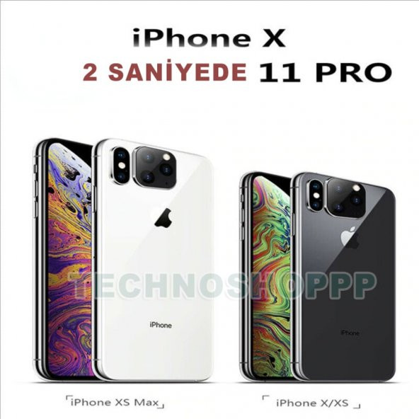 iPhone X Xs Max Kamera Dönüştürücü iPhone 11 pro Max Kmera Aparat - 2