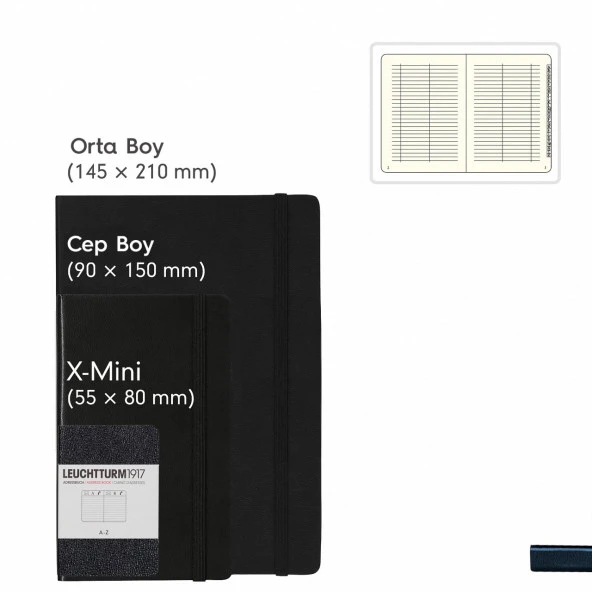 Leuchtturm1917 Adress Defteri,