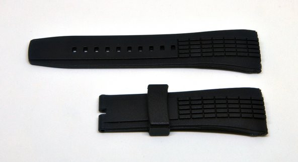Renn Seiko Velatura Uyumlu Siyah Saat Kordonu - 4