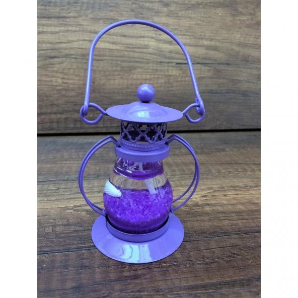 Jel Mum Gemici Feneri Kandil Şeklinde Dekoraratif Mum - Resim 3