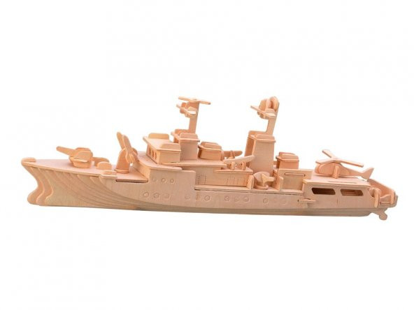 Destroyer Maketi - Dev Boy 3 Boyutlu Puzzle - 2