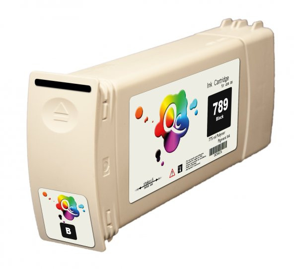 HP 789 CH615A SİYAH LATEKS MUADİL KARTUŞ 775 ML - 2