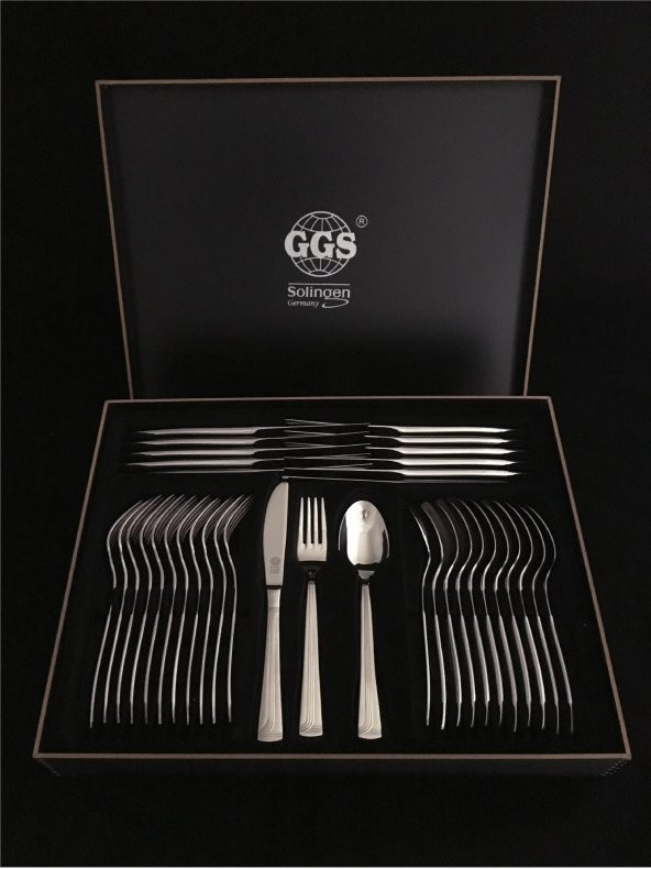 NICOLE MAT GGS SOLİNGEN 96 PARÇA ORJİNAL KUTULARINDA ÇATAL KAŞIK BIÇAK SETİ