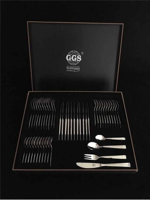 NICOLE MAT GGS SOLİNGEN 96 PARÇA ORJİNAL KUTULARINDA ÇATAL KAŞIK BIÇAK SETİ - 3