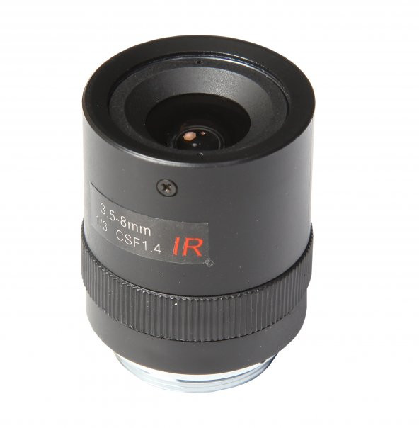 3.5-8MM Manuel Varifocal CCTV Lens F:1.6