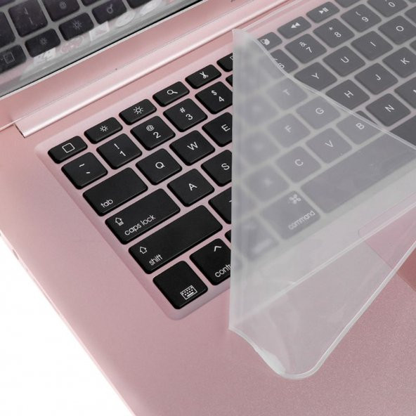 Apple Macbook 15-17'' inç Suya Toza Karşı Silikon Klavye Koruyucu