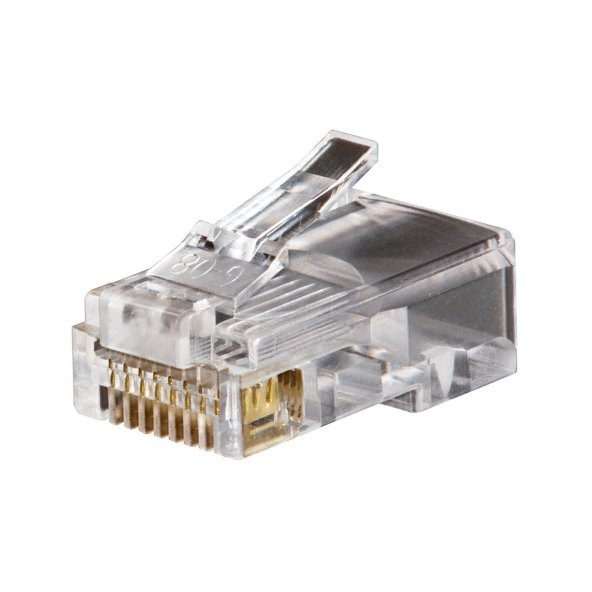 FC6-5101 YENİ NESİL RJ45 METAL KORUMA 100 ADET KABLO ÇIKIŞLI KONNEKTÖR - 3