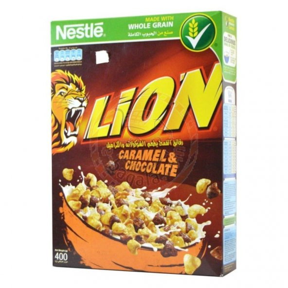 Nestle Lion Karamel-Çikolata Mısır Gevreği 400 g - 1