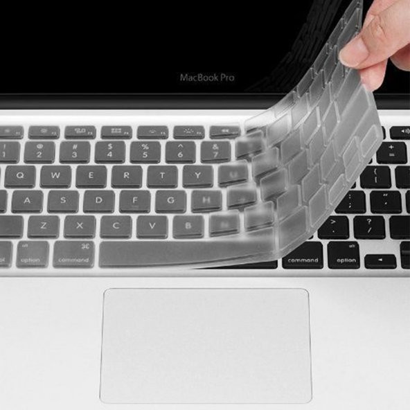 Apple Macbook Pro  Air 13-15-17 'inç Silikon Klavye Koruyucu